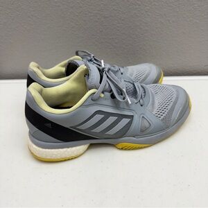 Adidas Stella McCartney Size 9 Light Gray and Soft Yellow Shoes Sneakers
